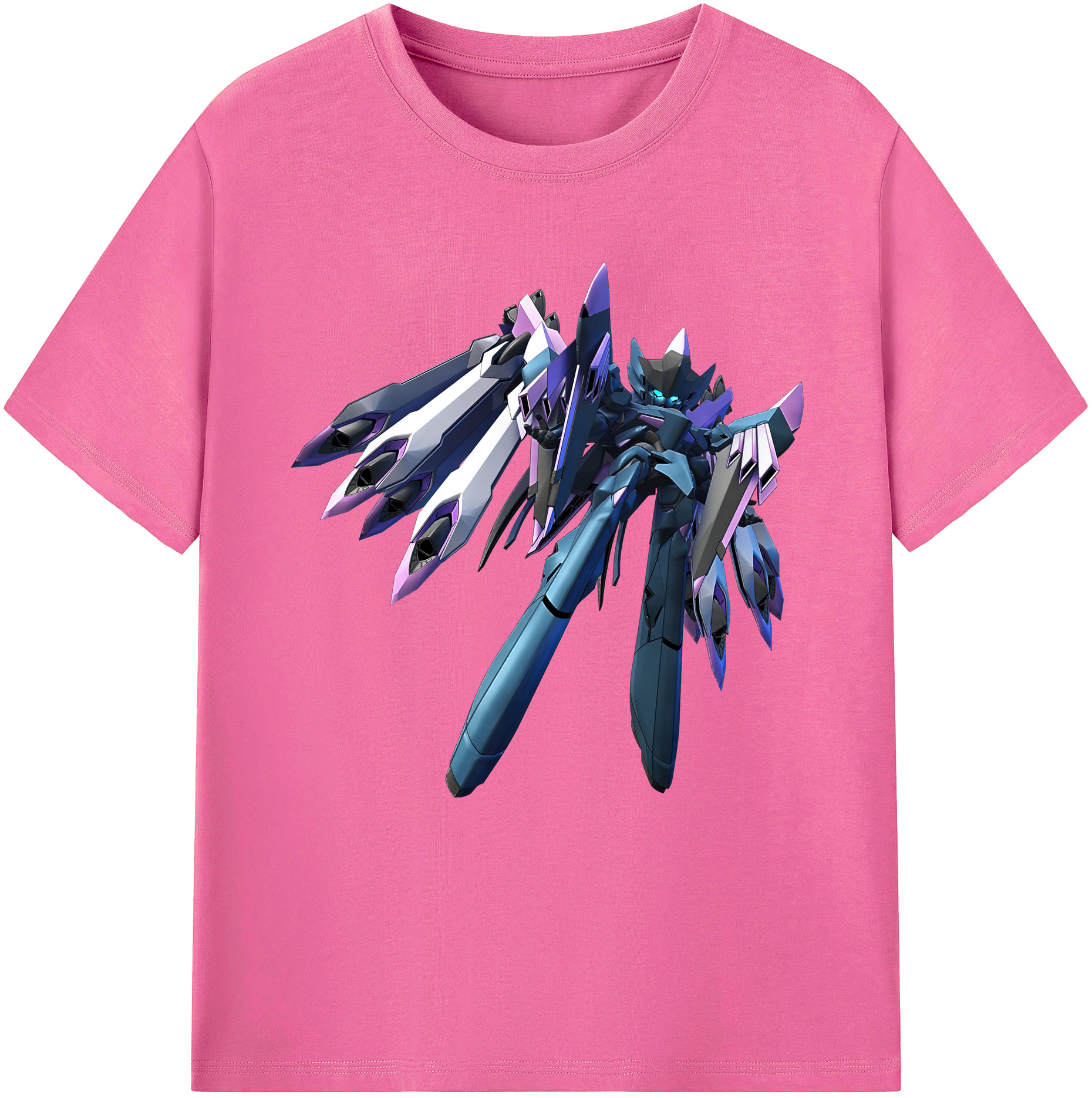 （画像用） 機動戦士ガンダム Mobile Suit Gundam レディースカジュアルプリントTシャツ（綿100％）